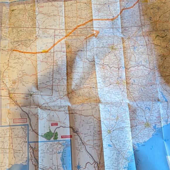 Vintage Lot 11 90s Y2K Southern California Roadmaps Vtg Paper Maps AAA Ephemera - Picture 13 of 16